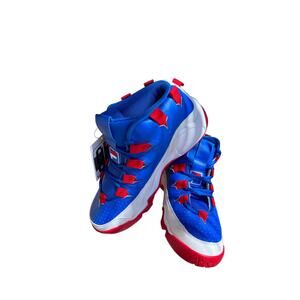 Fila Grant Hill THE 95 /Pistons PE/Blue/Red/White size 9.5 Basketball Shoes NIB